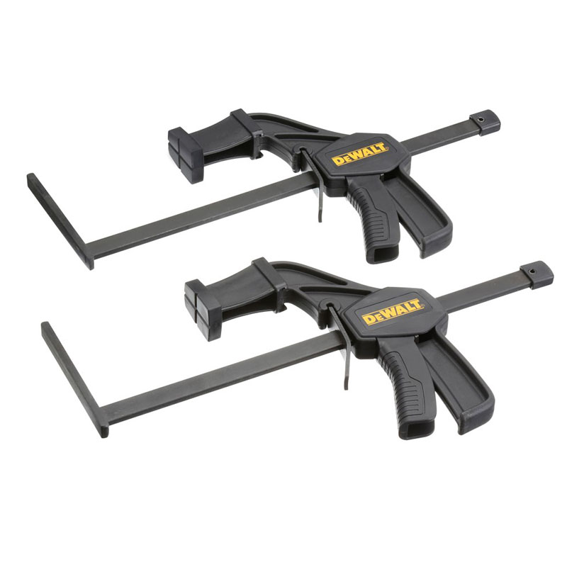 DeWalt DWS5026XJ Quick Clamps (2) CTS Ironmongery