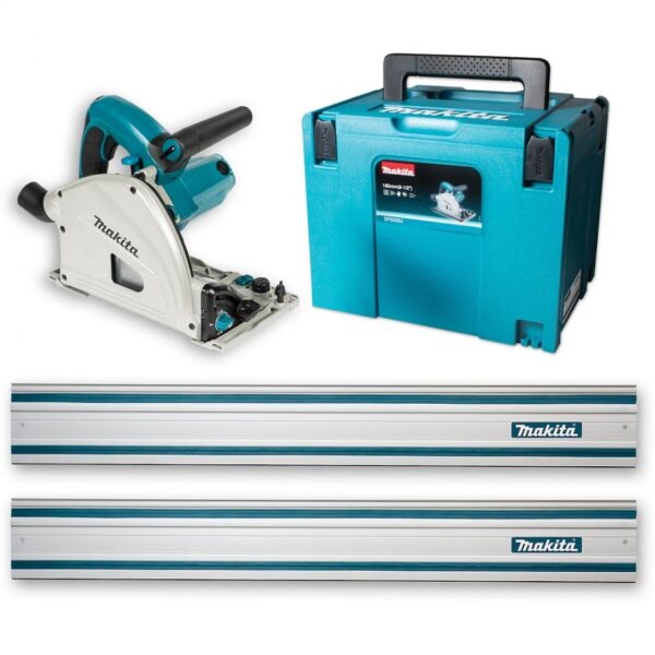 Makita SP6000J1 Plunge Saw, Rails & Connector (110v or 240v)