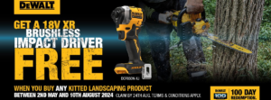 DeWalt Landscaping Redemption 2024