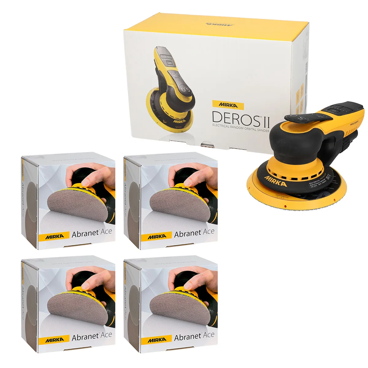 Mirka DEROS II 150mm Wood Kit 230V